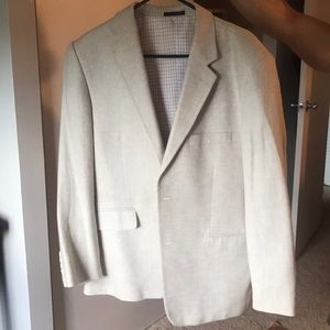 Men's linen blazer